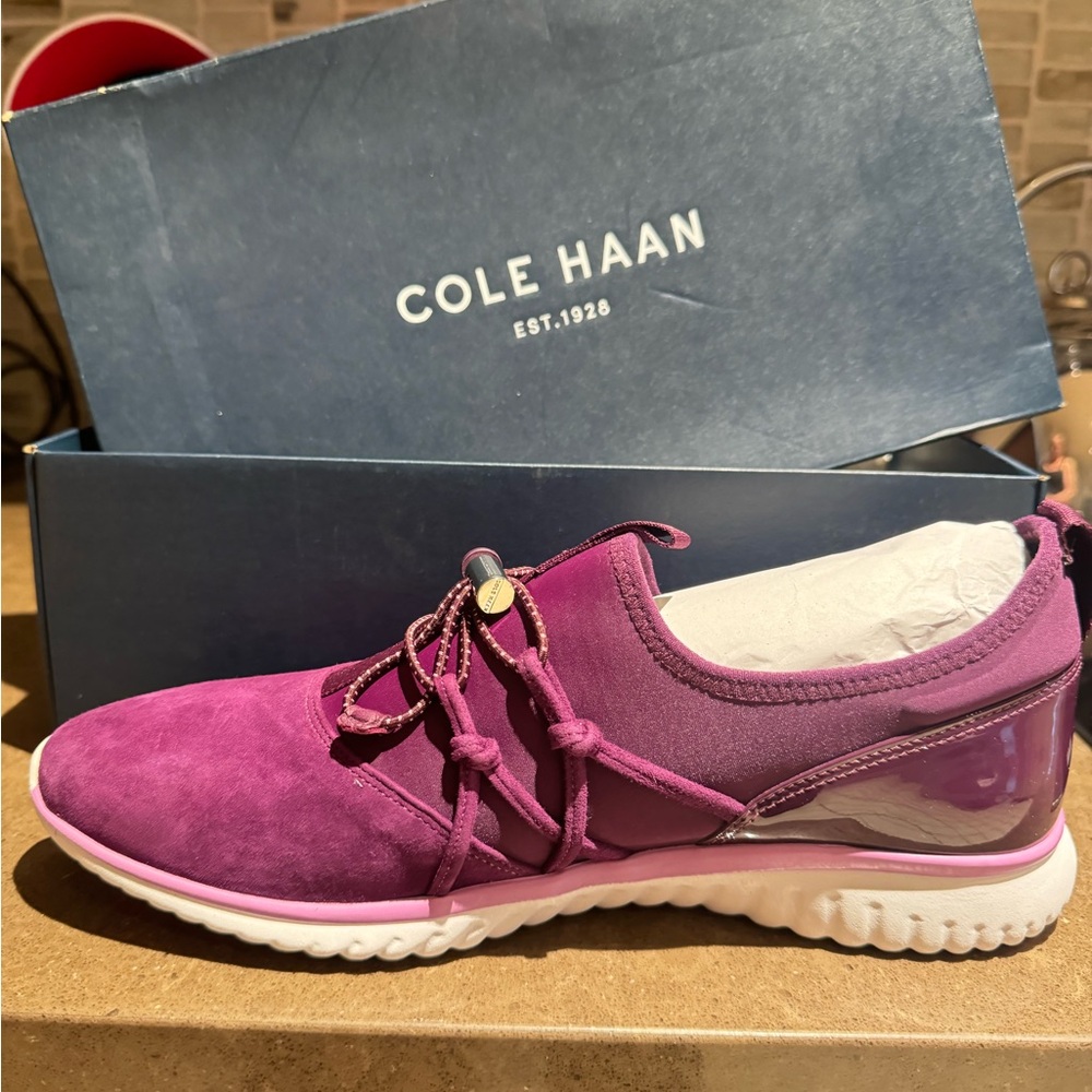 Cole Haan Purple Sneakers. Size 10